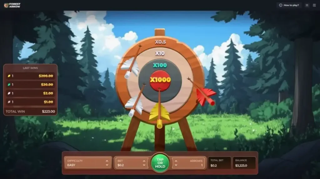 Forest Arrow Casino Game 