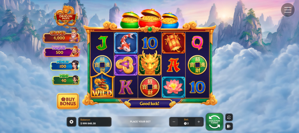 Dragon Pots Casino Game
