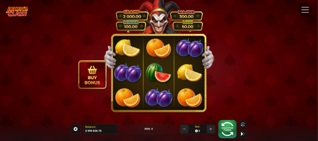 Jocker's Clash Casino Game