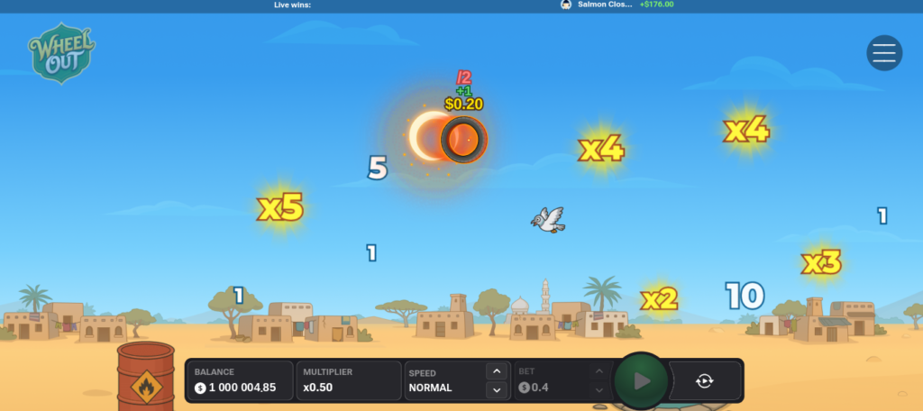 Wheel Out Casino Game